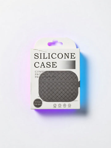 Woven Texture Silicone Case for Wireless Earbuds